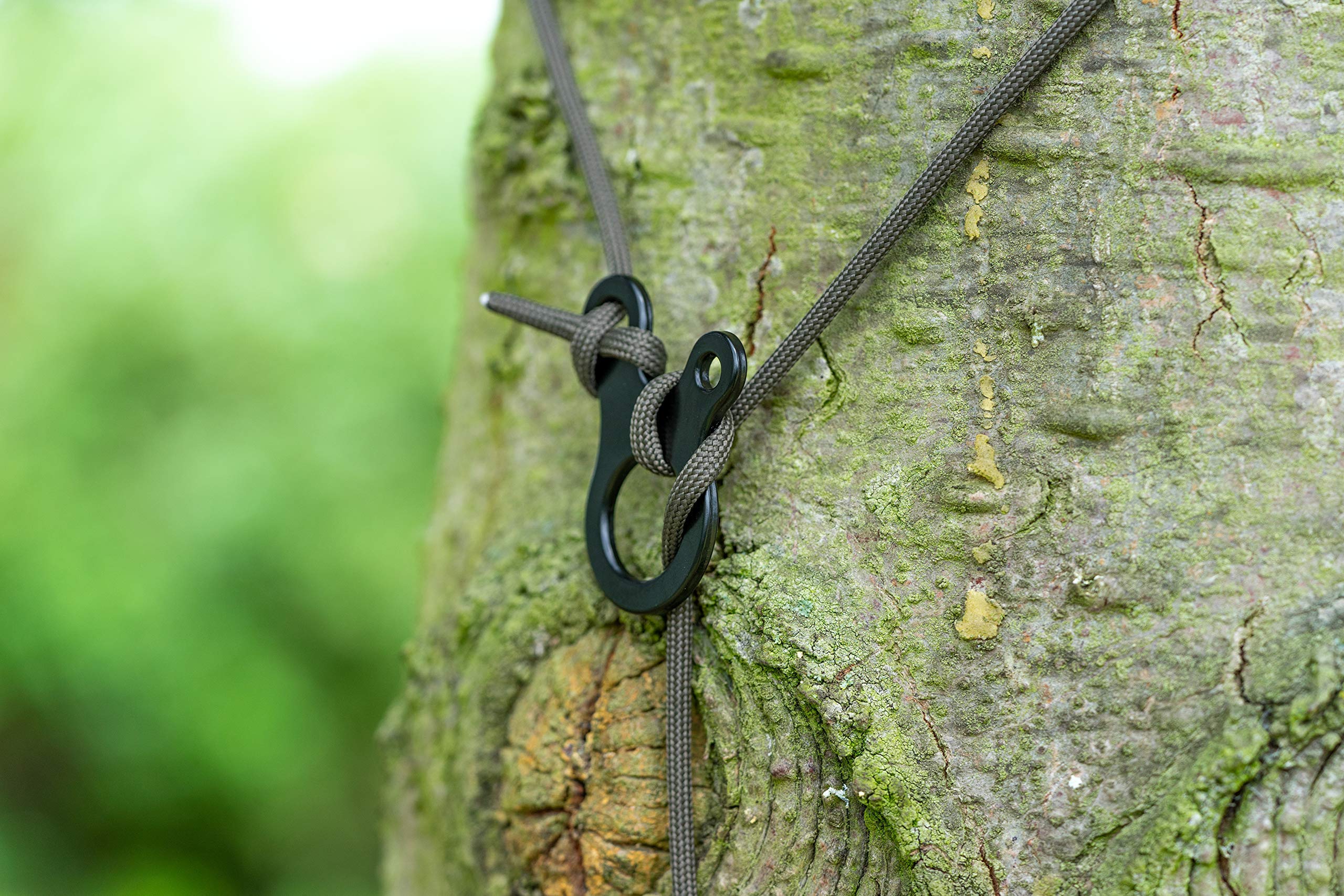 NinjaRope Paracord 550 - 30 Metri Con Tendicavo - Corda In Nylon 4mm Per Outdoor, Trekking, Campeggio - Colore: Oliva