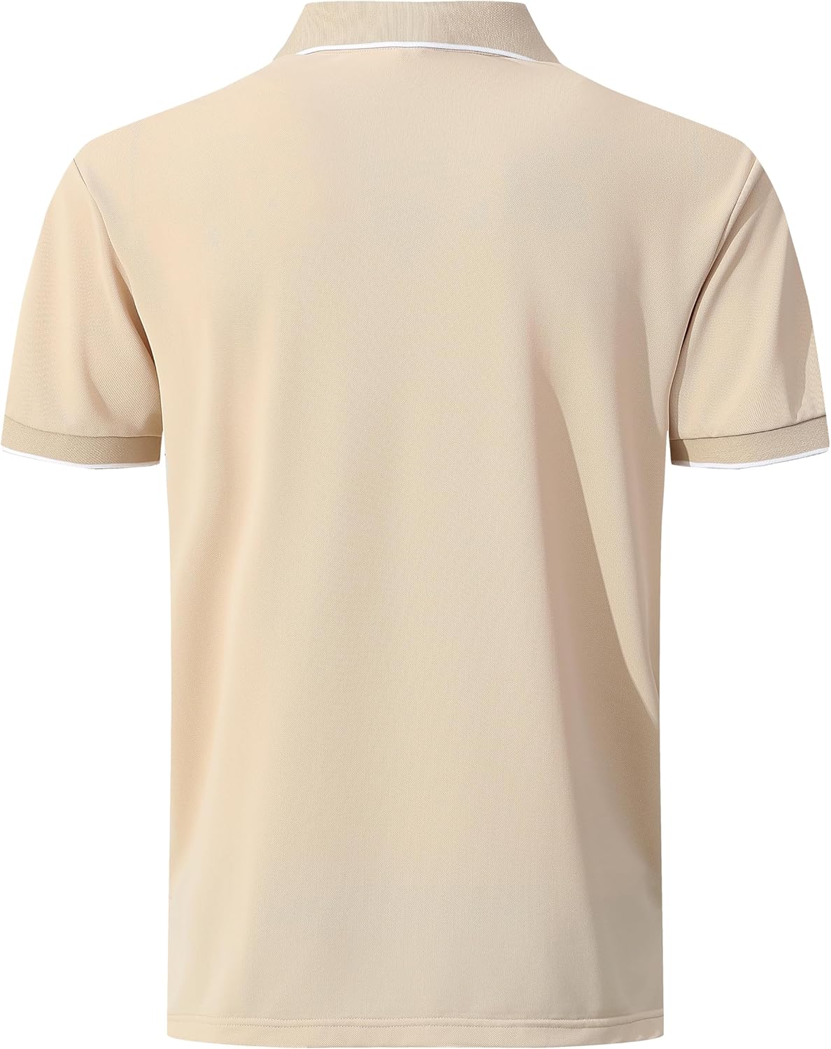 Men's Quick-Dry Active Polo Shirts for Golf & Tennis Short Sleeve Lightweight Tactical Shirt - Image 3