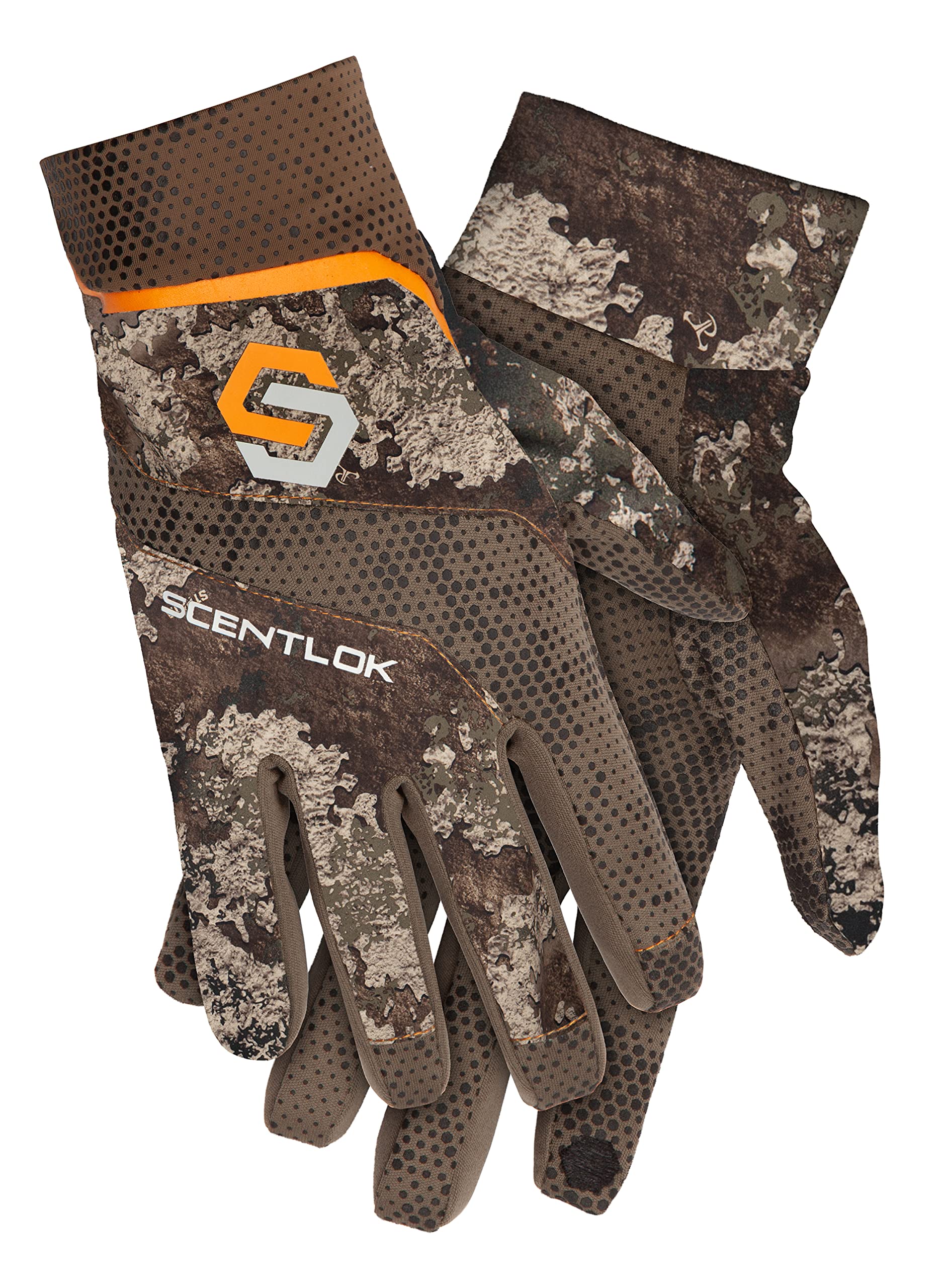 ScentLok Savanna Lightweight Camo Shooter Gloves for Hunting and Outdoor Use