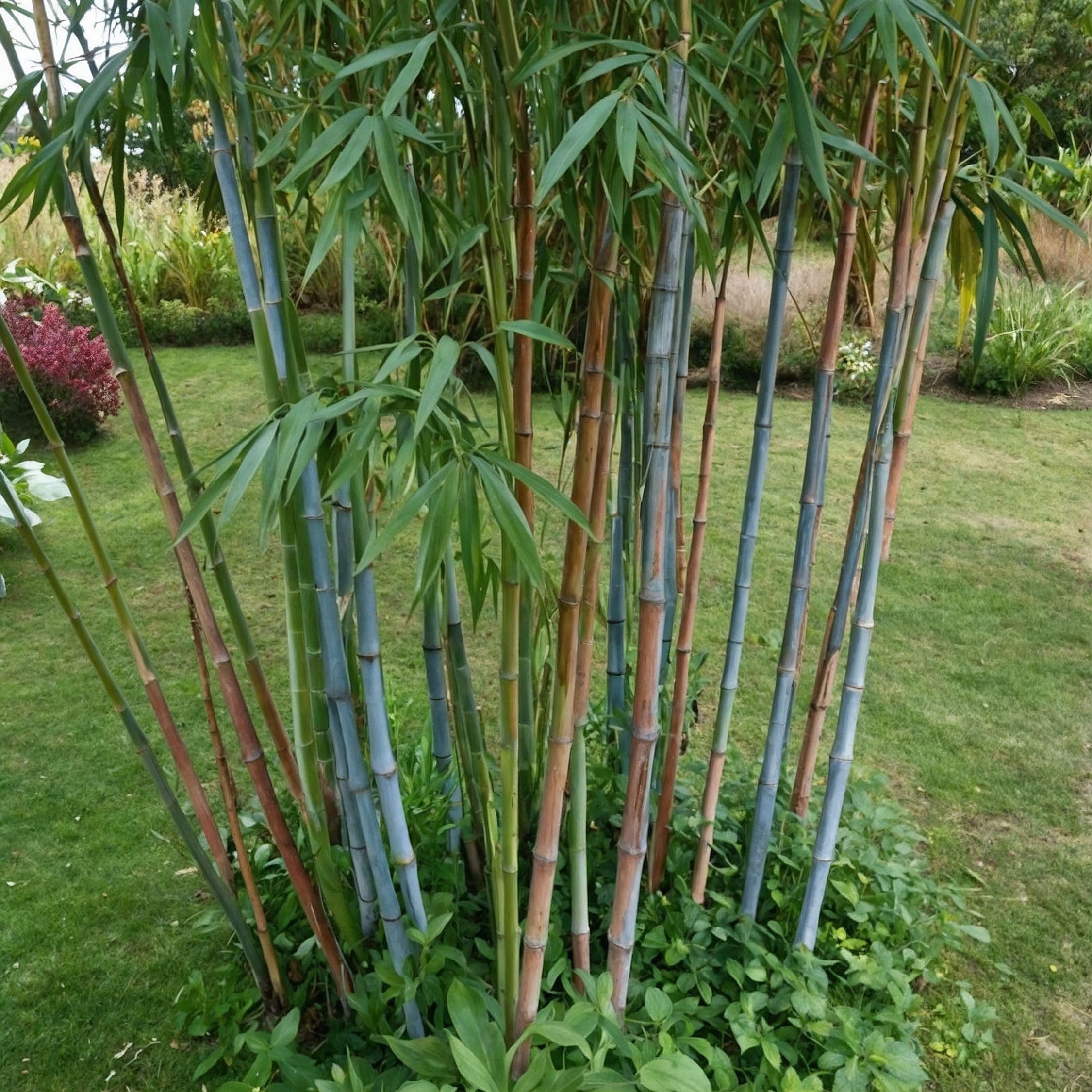 Plant in a Box - Fargesia papyrifera 'Blue Dragon' - Bamboo - Set of 3 -  Pot 13cm - Height 30-40cm : Amazon.co.uk: Garden
