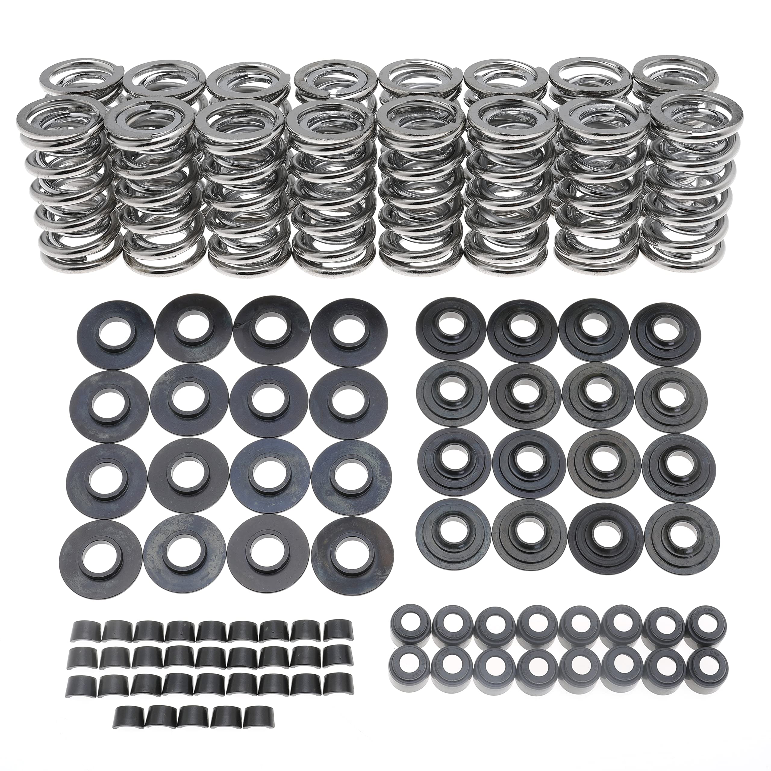 Buy Dual Valve Spring Kit .660'' Steel Platinum Titanium Retainers for