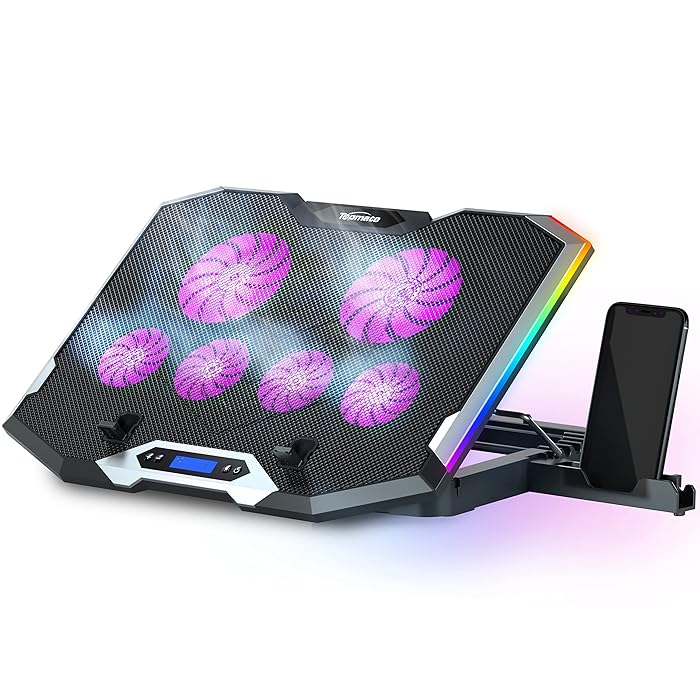 Buy TopMate C11 Laptop Cooling Pad RGB Gaming Notebook Cooler, Laptop