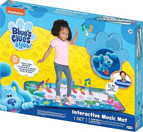 Miniatura 5 de Blues Clues Tapete de música para piano electrónico