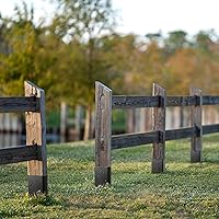 Vista 6 de Anclaje con Pico para Poste de Cerca 4x4 de 36" de Longitud Metal Negro con Recubrimiento en Polvo – Anclajes para Poste de Buzón – Se Ajusta a