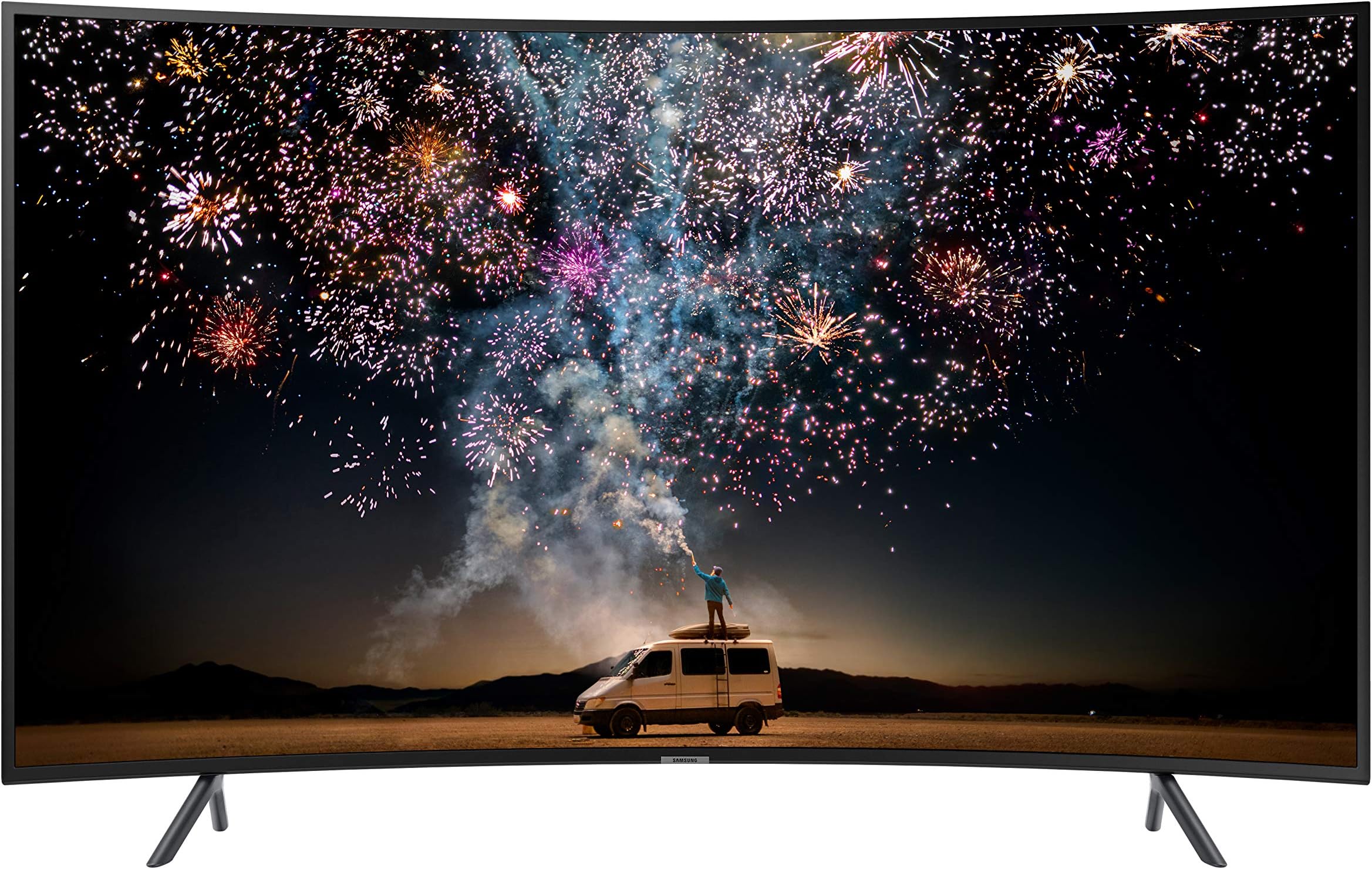 Samsung 65RU7300 65 Inch Curved Smart 4K UHD TV Series 7 (2019) - Black