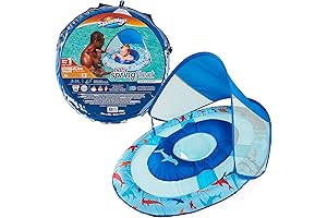 Swimways 9-24 Months Sun Canopy Inflatable Spring Floaties