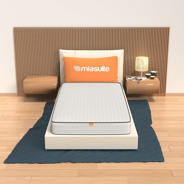MiaSuite Materasso Memory Singolo 90x200, Alto 20 cm - 100% Made in Italy - Anallergico, Antibatterico, Antiacaro - Ortopedico, Dispositivo Medico | Primavera H20 - 1