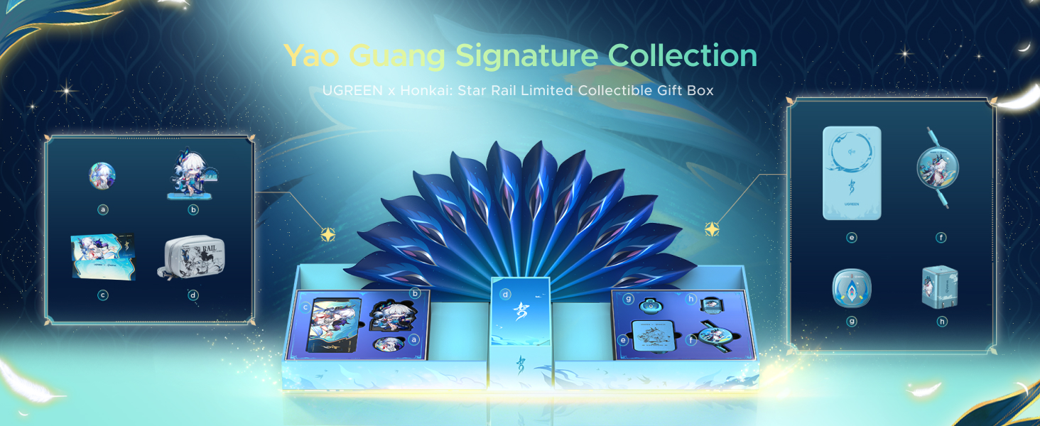 Amazon.com: UGREEN x Honkai: Star Rail Collectible Gift Box - 65W
