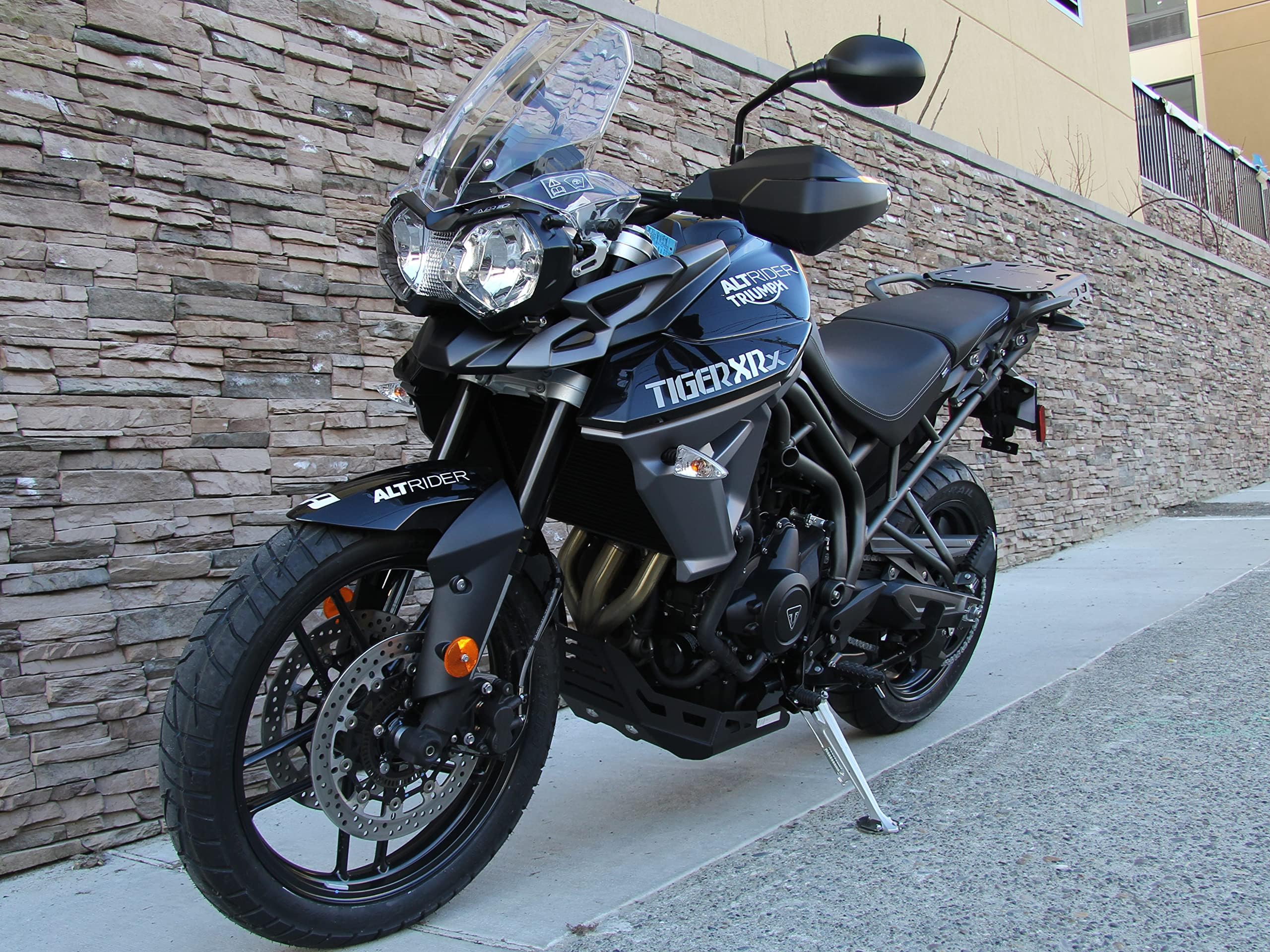 ALTR-0-5306-V2 White Decal Kit for Triumph Tiger 800,1 Pack