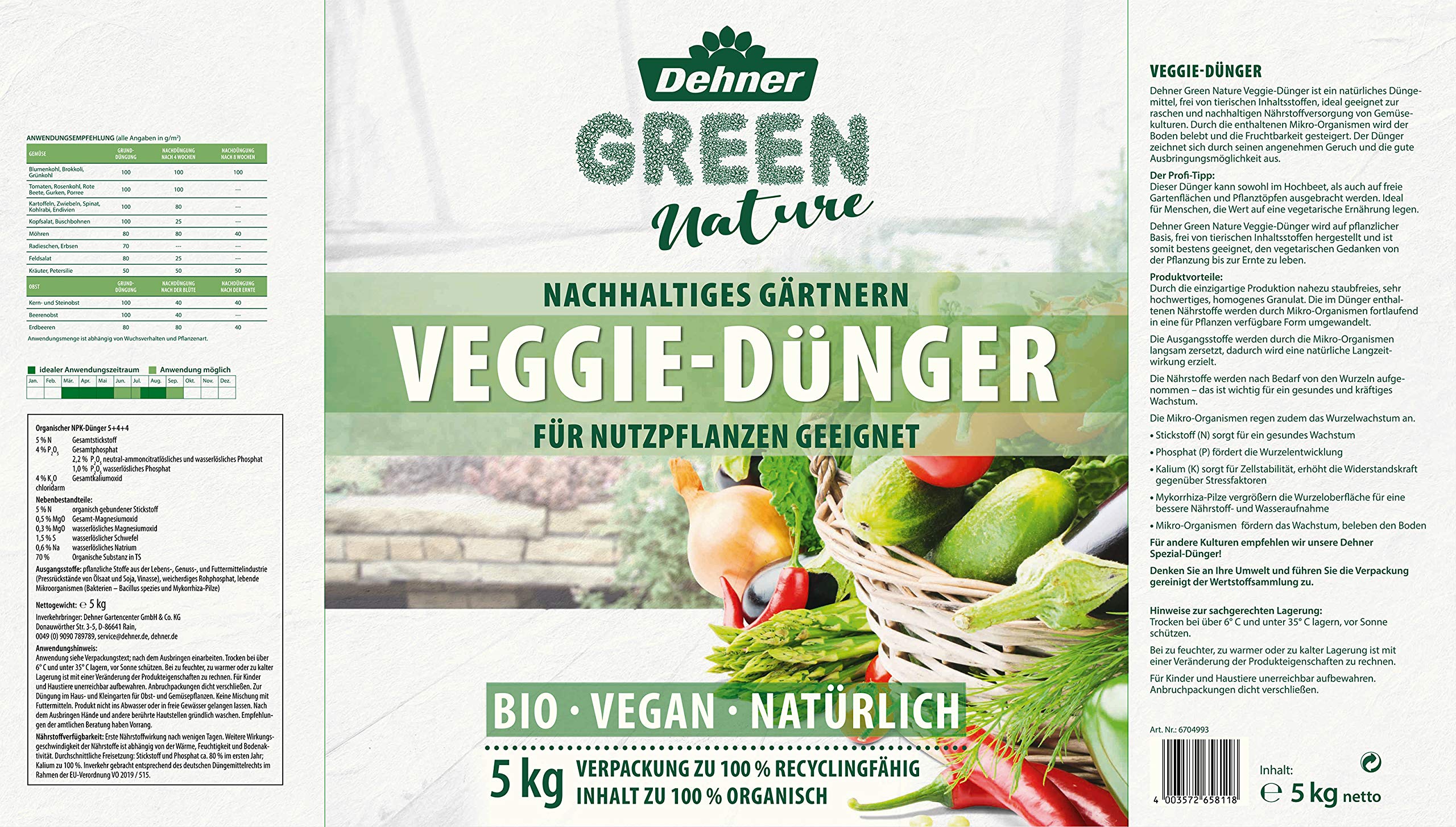 CULTIVERS Bio-Gemüsegarten-Dünger 250 G – Natürlicher Langzeitdünger Für Höhere Erträge