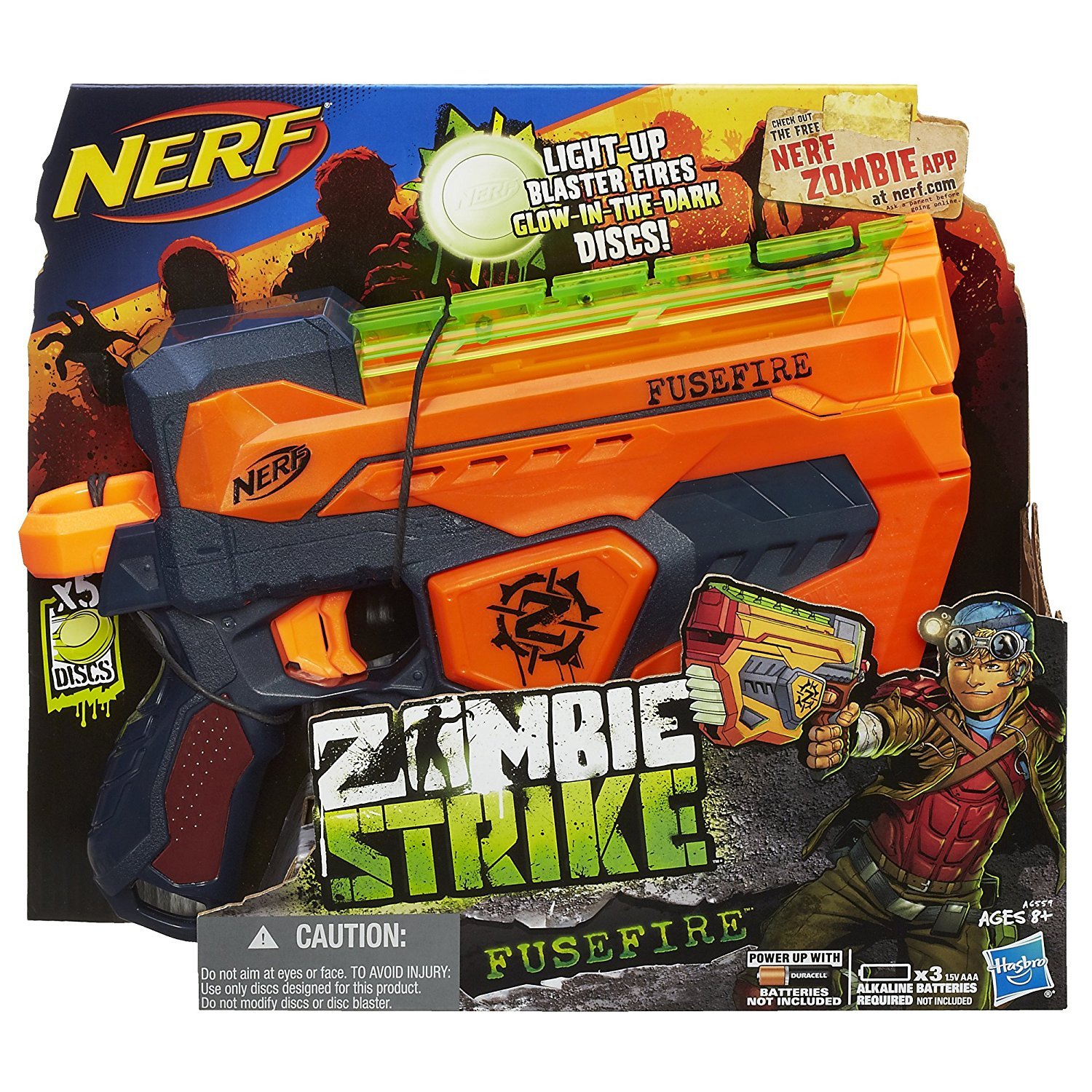 ナーフ　NERF ゾンビストライク　シリーズ Amazon.co.jp: Nerf Zombie Strike Sidestrike Blaster ゾンビ