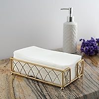 Vista 3 de 200 servilletas de baño desechables BloominGoods Toallas de invitados de un solo uso con tacto de lino Papel de seda de mano similar a una tela