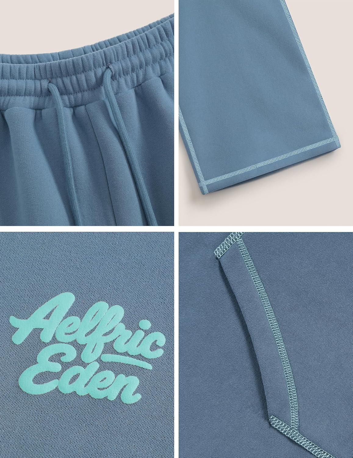 Aelfric Eden Womens Sweatsuits 2 Piece Set Oversized Fleece Hoodie and Sweatpants Track Suits Sweat Matching Lounge Pants - Image 5