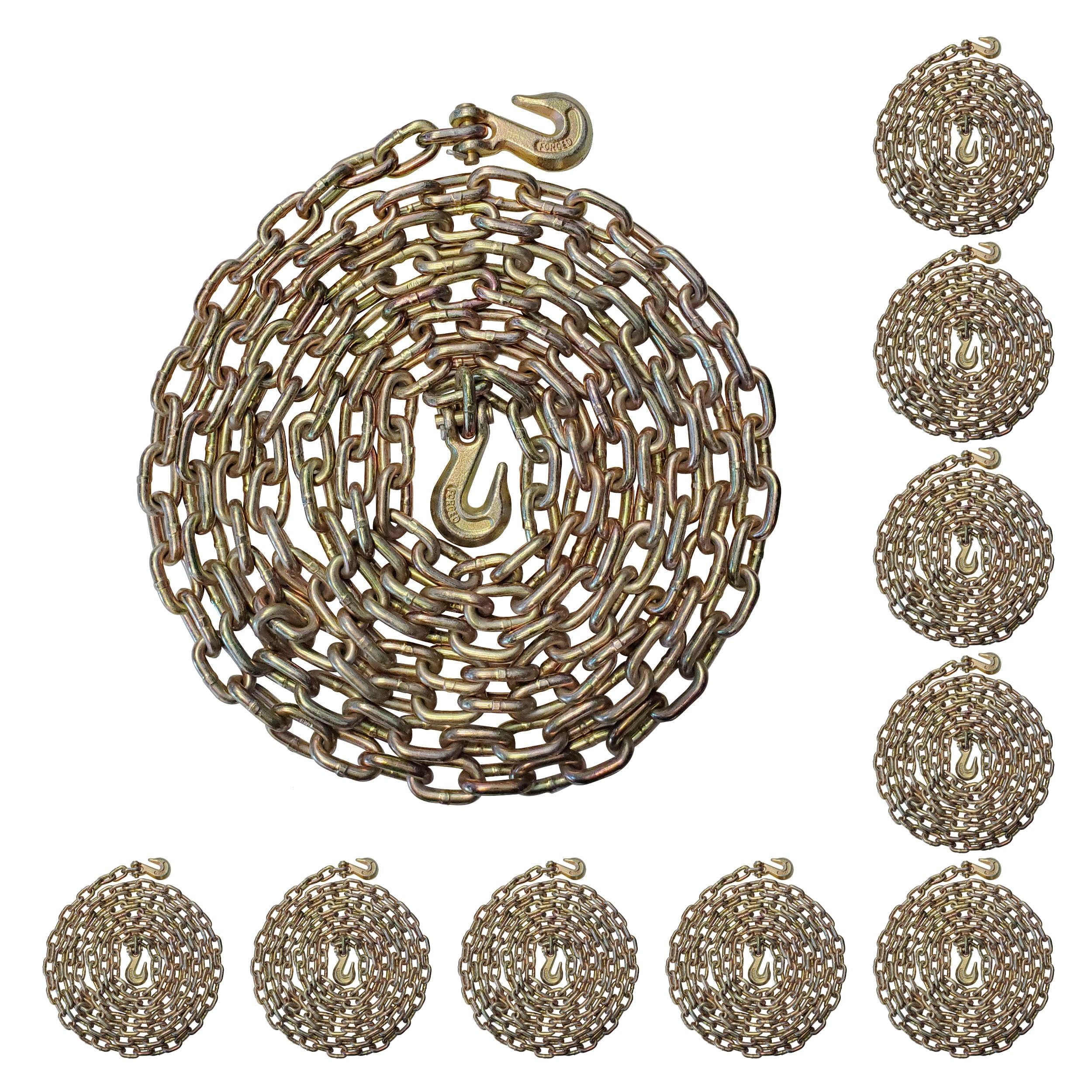 Mega Cargo Control Grade 70 Transport Chains - 4700 Lb Capacity -10