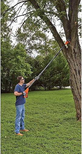 Vista 15 de Black and Decker - Podadora de vara de extensión de iones de litio (20 V)