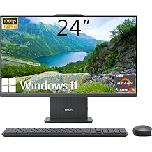 Lenovo IdeaCentre 27" All-in-One Desktop Computer, 10-core Intel i7-13620H, 32GB DDR5, 2TB SSD, Wi-Fi 6, USB-C, HDMI in&Out, Wired KB&Mouse, Windows 11 Pro