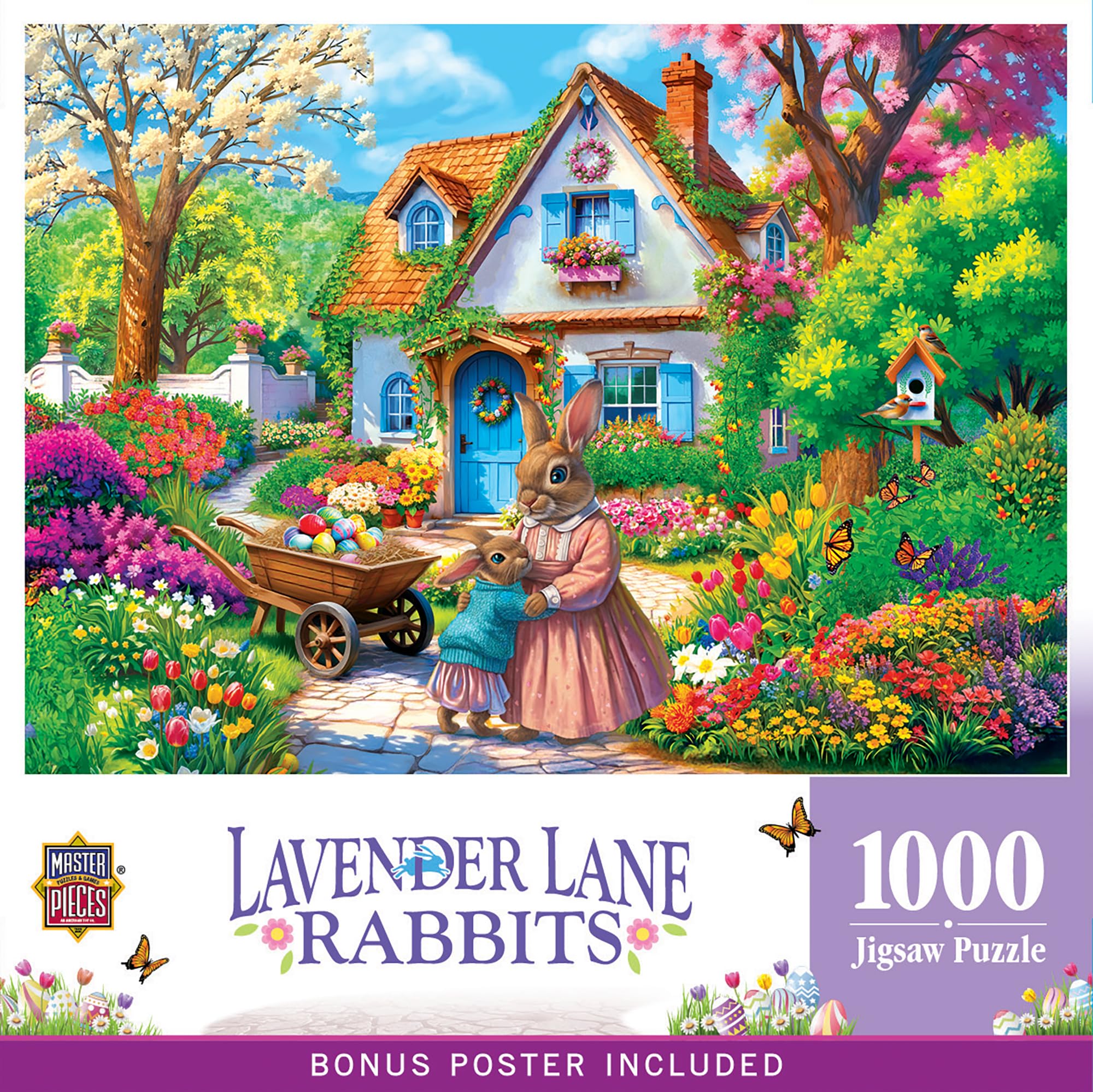 Amazon.com: MasterPieces Easter 1000 Piece Jigsaw Puzzle for