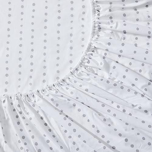 Miniatura 8 de City Scene - Sábanas tamaño King, ropa de cama de percal de algodón, decoración del hogar crujiente y refrescante (carbón de radio, King)