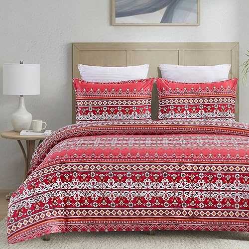 Miniatura 7 de Funda de duvet de microfibra ligera Vaulia diseño Bohemia Exotic Microfibra patrón Pattern 01 Full Queen