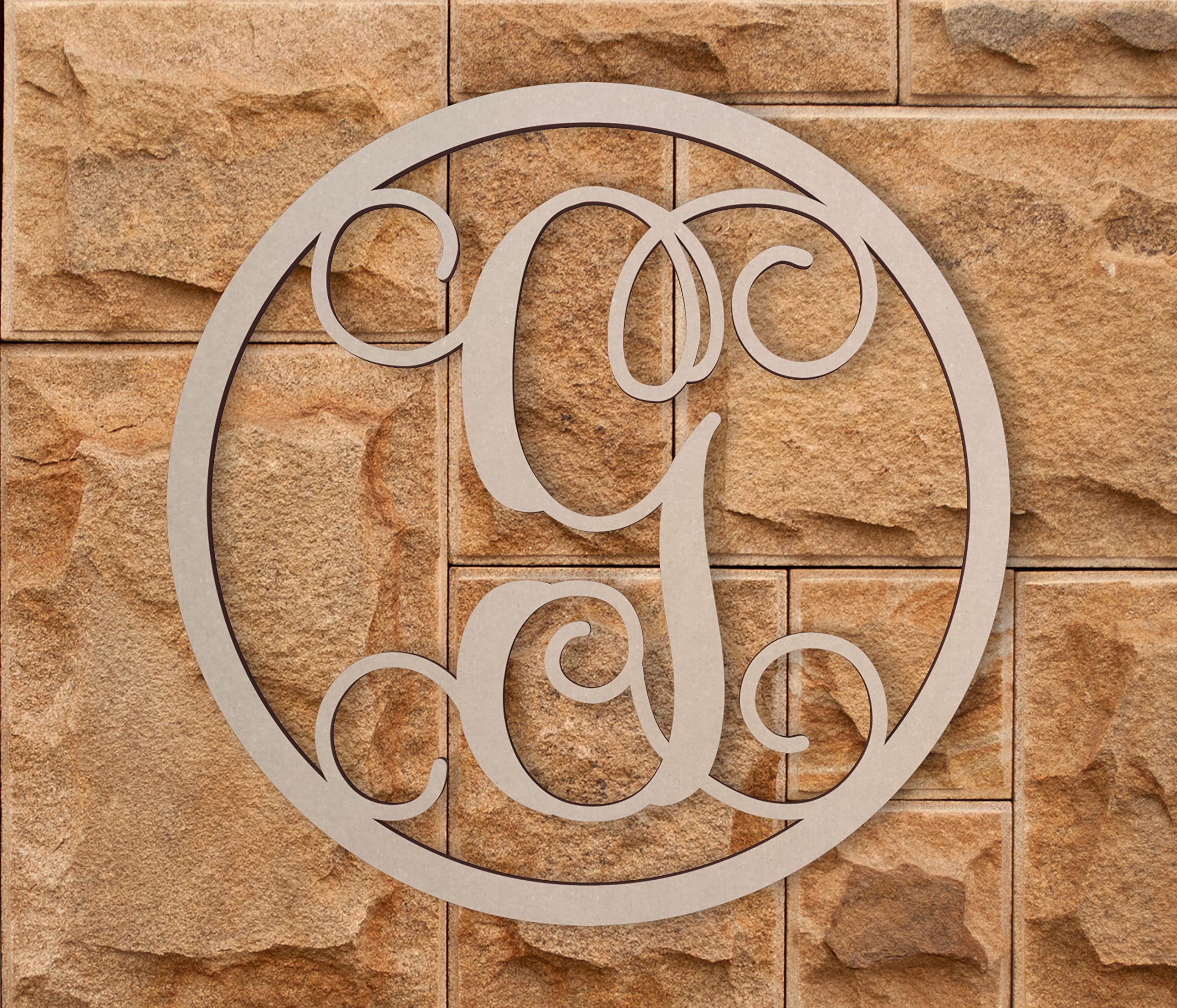 Jess and Jessica Wooden Letters | Cursive Wooden Letters | Laser Cut Wood Letters | 16