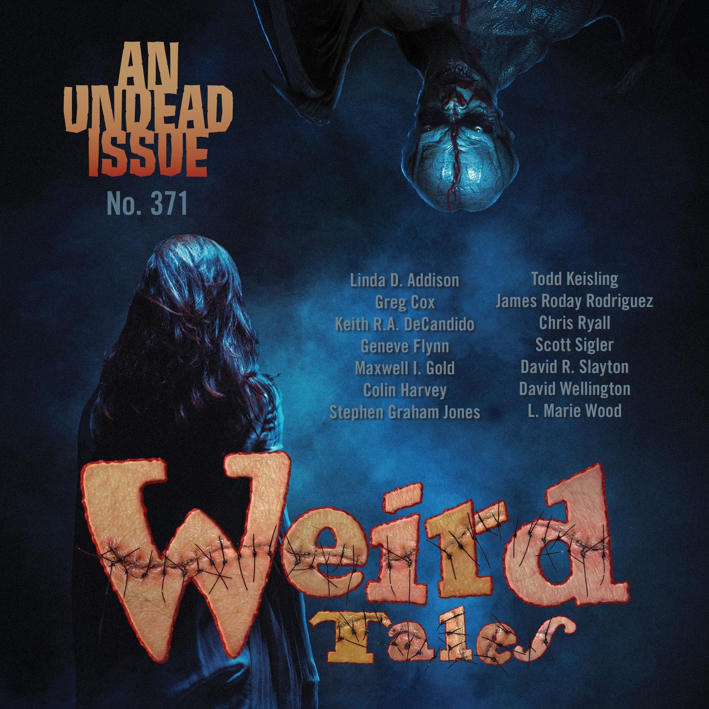 Cover art for Weird Tales Magazine No. 371: The Undead Issue