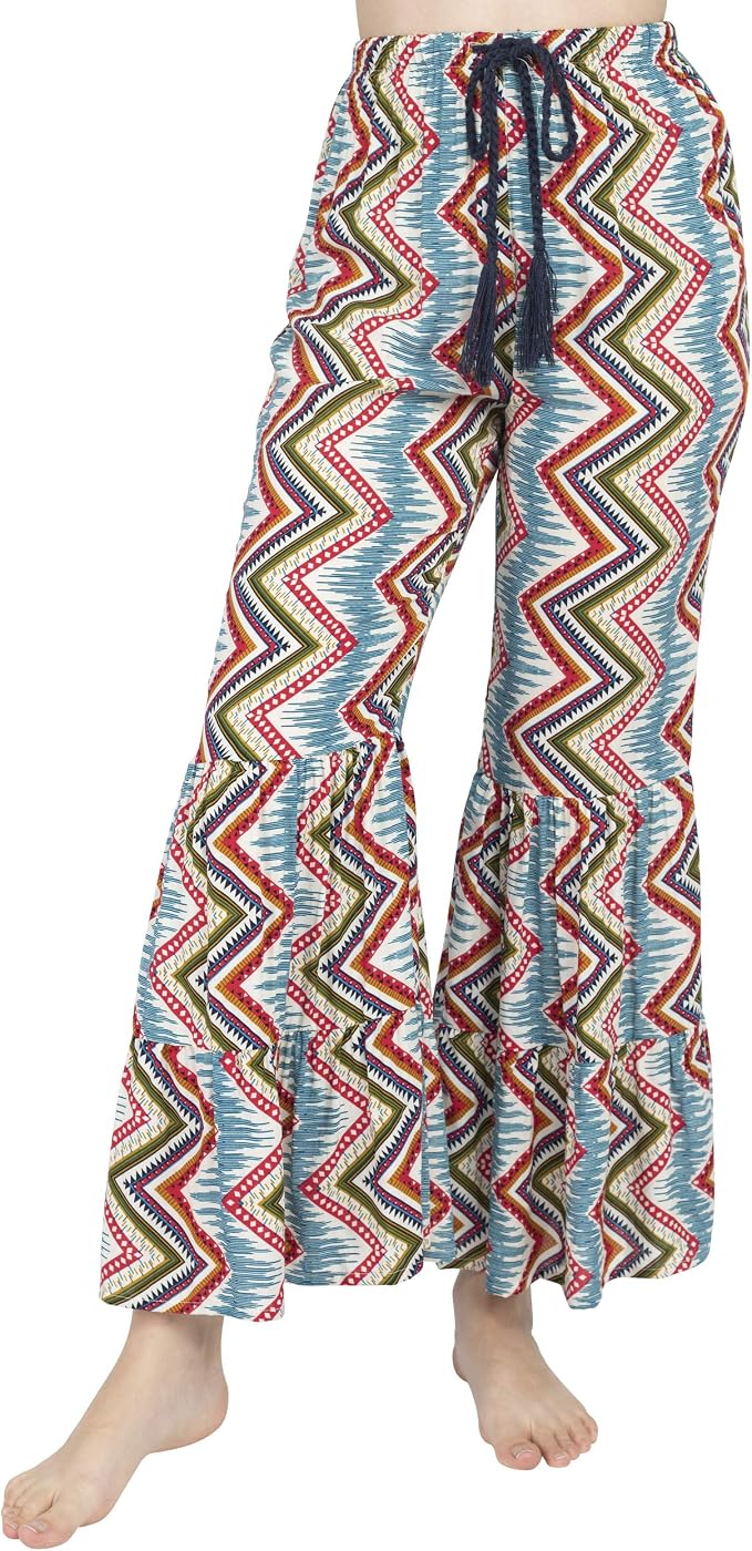 Women's Groovy Funk Gypsy Tiered Bell 