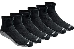 Comfortable Dickies Dri-Tech Moisture Control Men's Quarter Socks