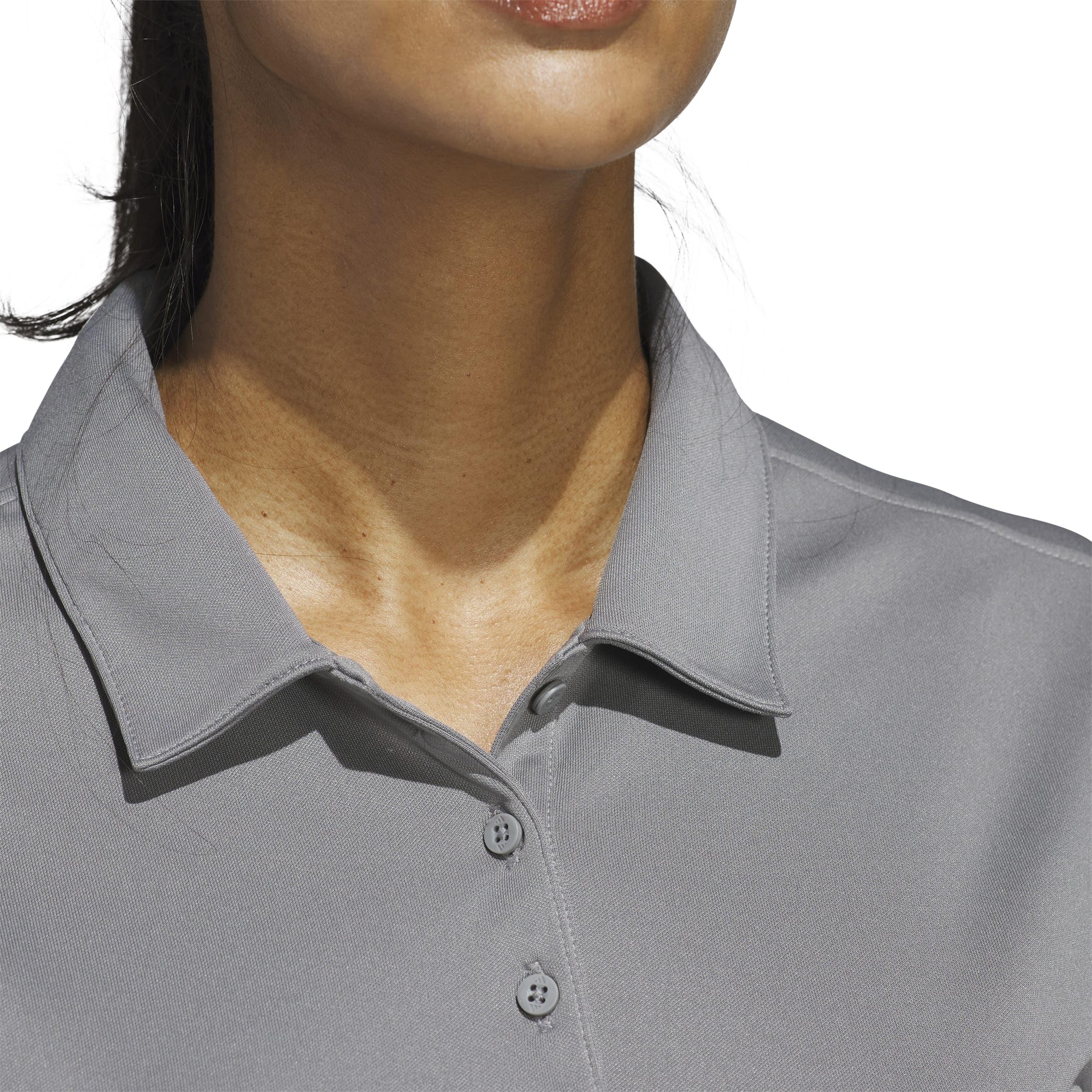 adidas Damen Solides Performance-Poloshirt für Damen, Kurzärmelig Golfhemd