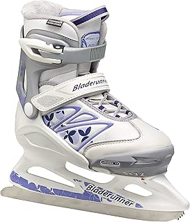 Rollerblade Bladerunner Youth Ice Micro XT G Skate, White/Purple, Size 5-8 - coolthings.us