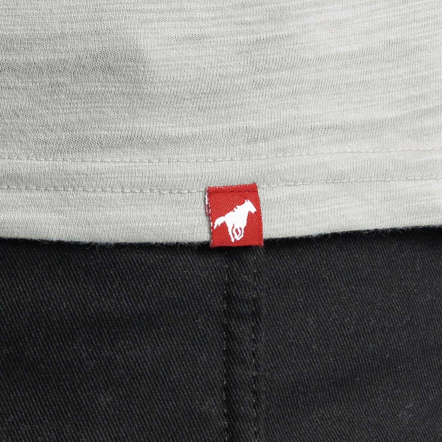 Wrangler Mens Short Sleeve Recycled Slub Jersey Workwear Henley T-Shirt - Image 4