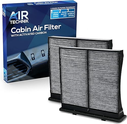 Miniatura 129 de AirTechnik Filtro de aire de cabina CF11670 con carbón activado Compatible con Ford Ecosport 2018-2022, Fiesta 2011-2019 - BE8Z-19N619-A