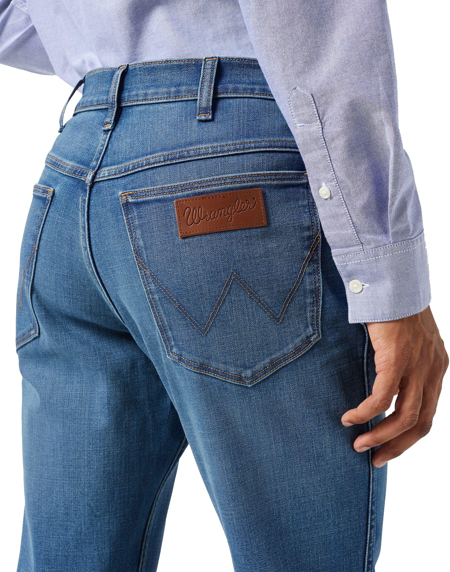 Wrangler - Action Comfort Athletic Fit, Jeans Uomo