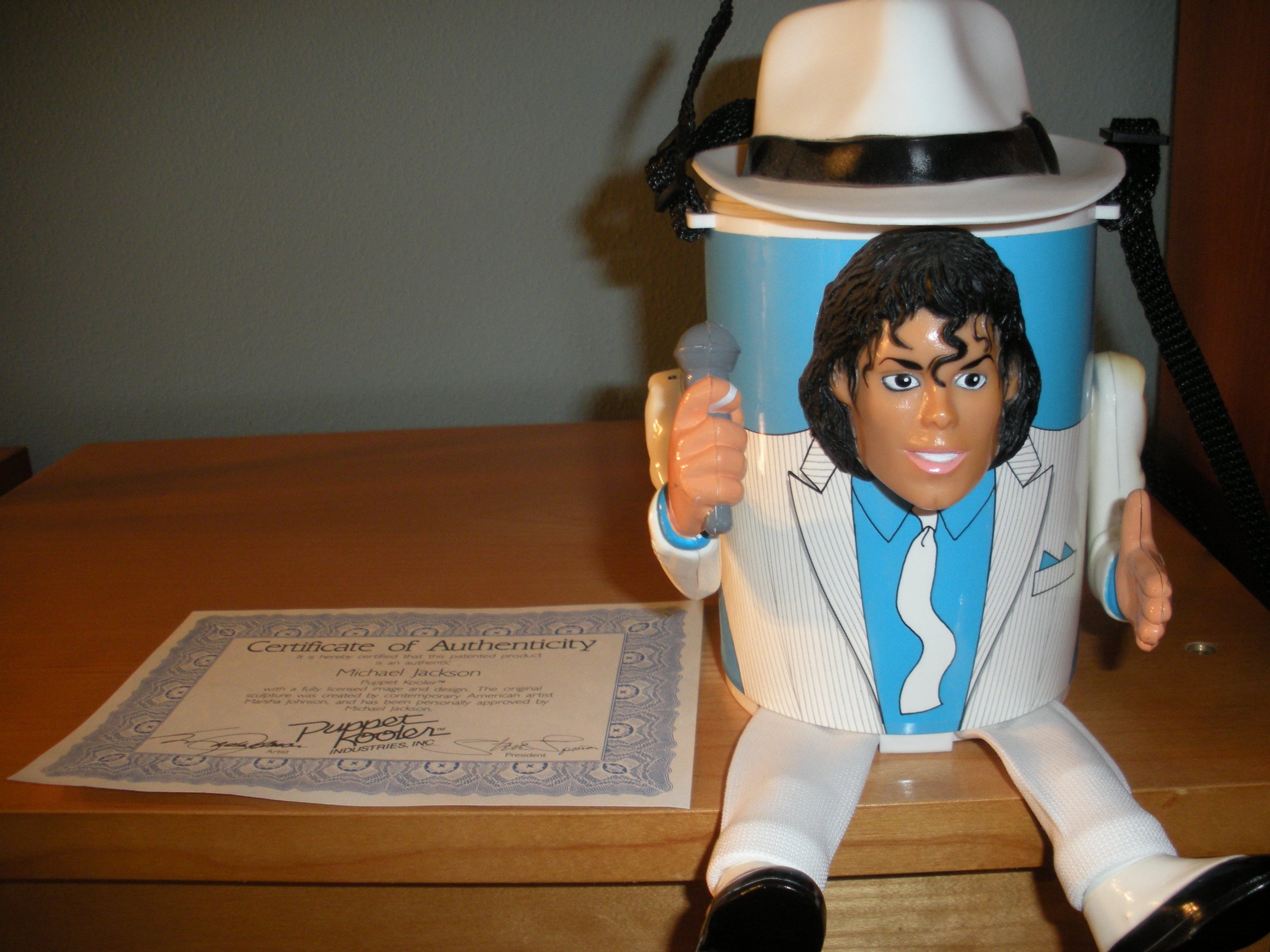 Michael Jackson Moonwalker Puppet Kooler