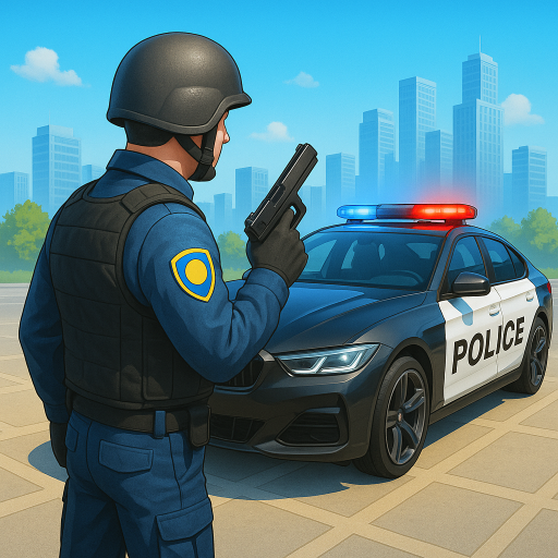 City Traffic Police Bus Simulator: Bus Driving Game Police Bus Transport