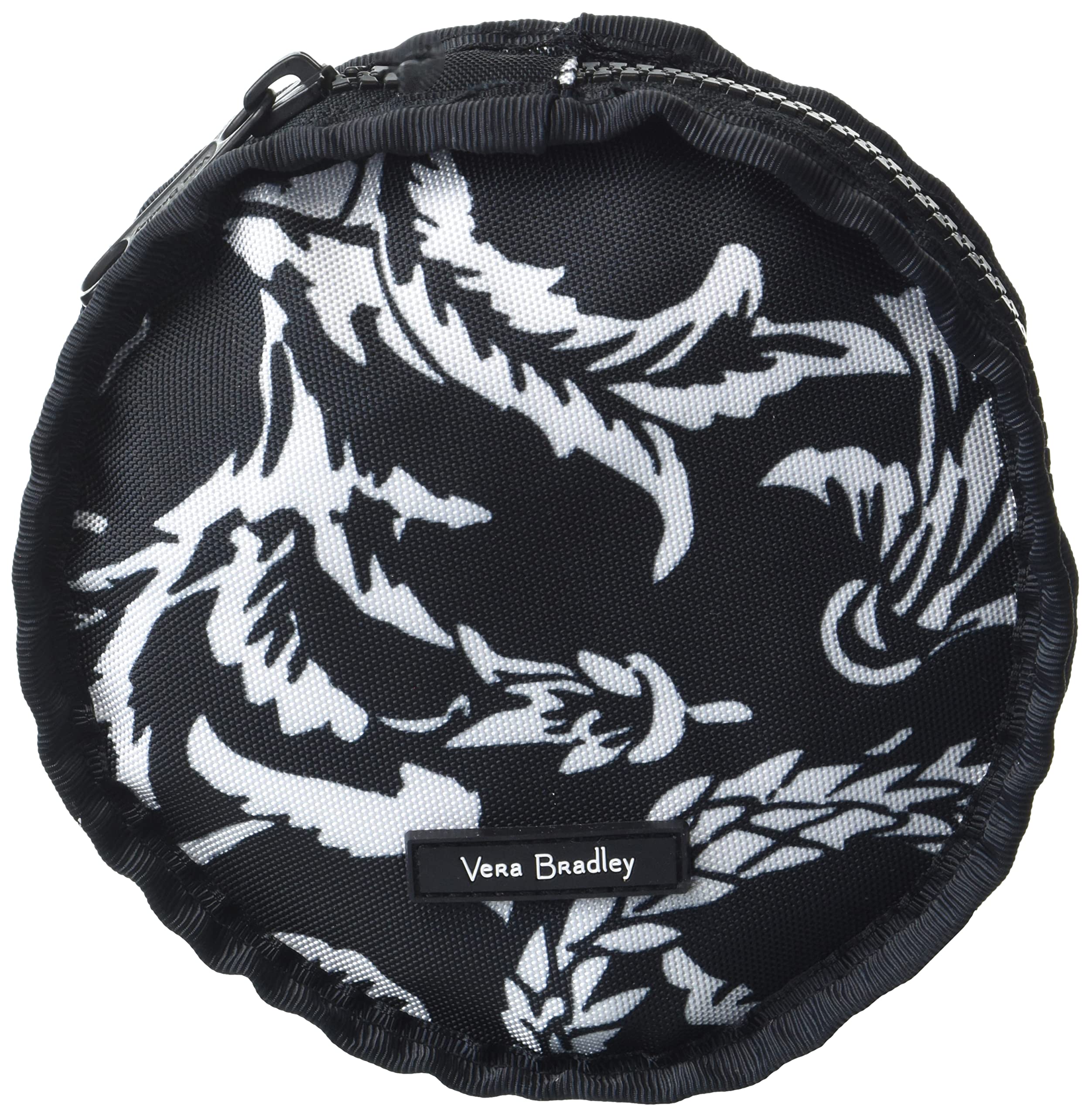 Vera Bradley Women's Recycled Lighten Up Two-pack Collapsible Pet Bowls, Glass Vines, One Size