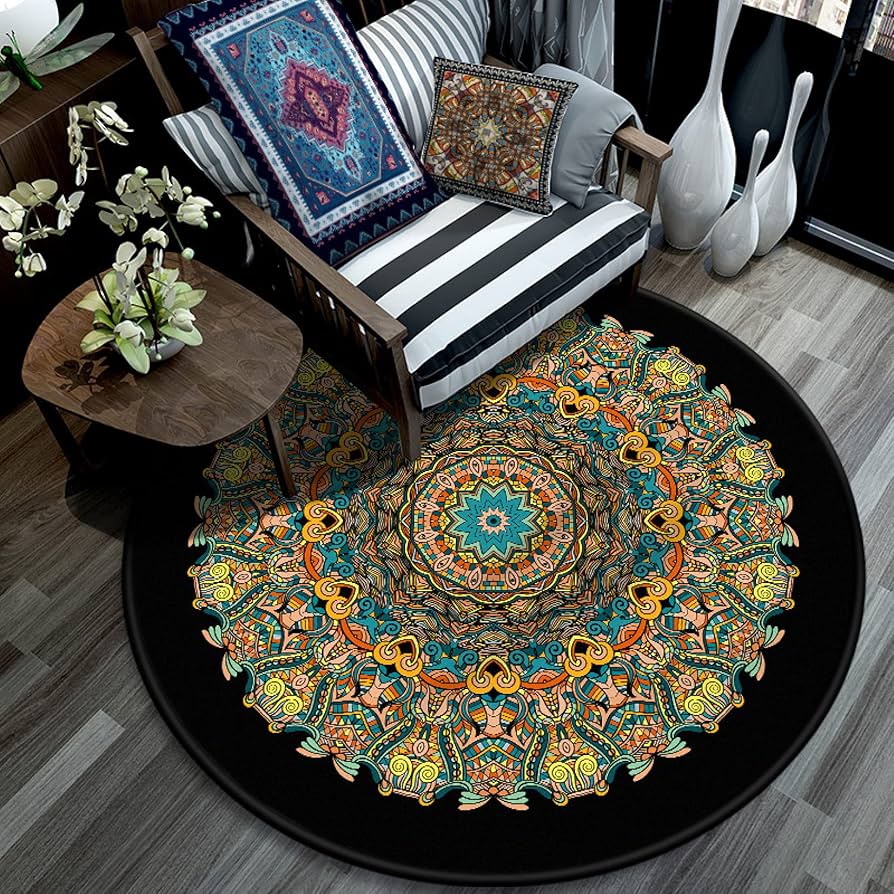 【希少品】ヴィンテージ　メキシカン ラグ マット　鳥柄　BIRD フリンジ付き 希少品】ヴィンテージ メキシカン ラグ マット 鳥柄 BIRD