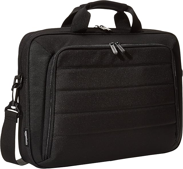 Amazon Basics Laptop and Tablet Case, Black, 40 cm