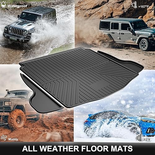 Miniatura 3 de Mejora la alfombrilla de maletero Corolla Cross SUV  Alfombrilla de maletero a medida compatible con Toyota Corolla Cross 2022 2023 2024 2025 (solo