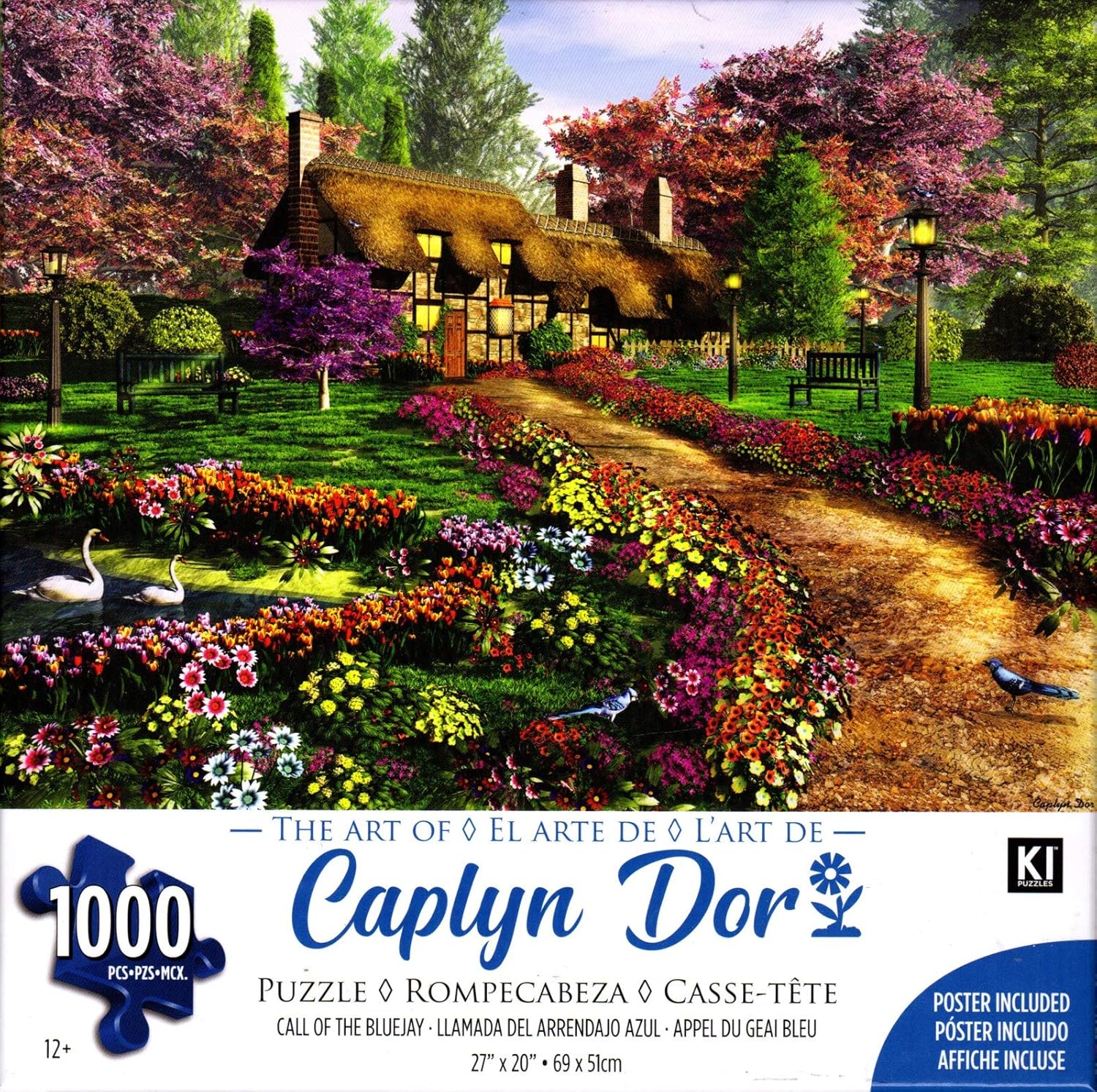 Call of The Bluejay 1000 Piece Puzzle