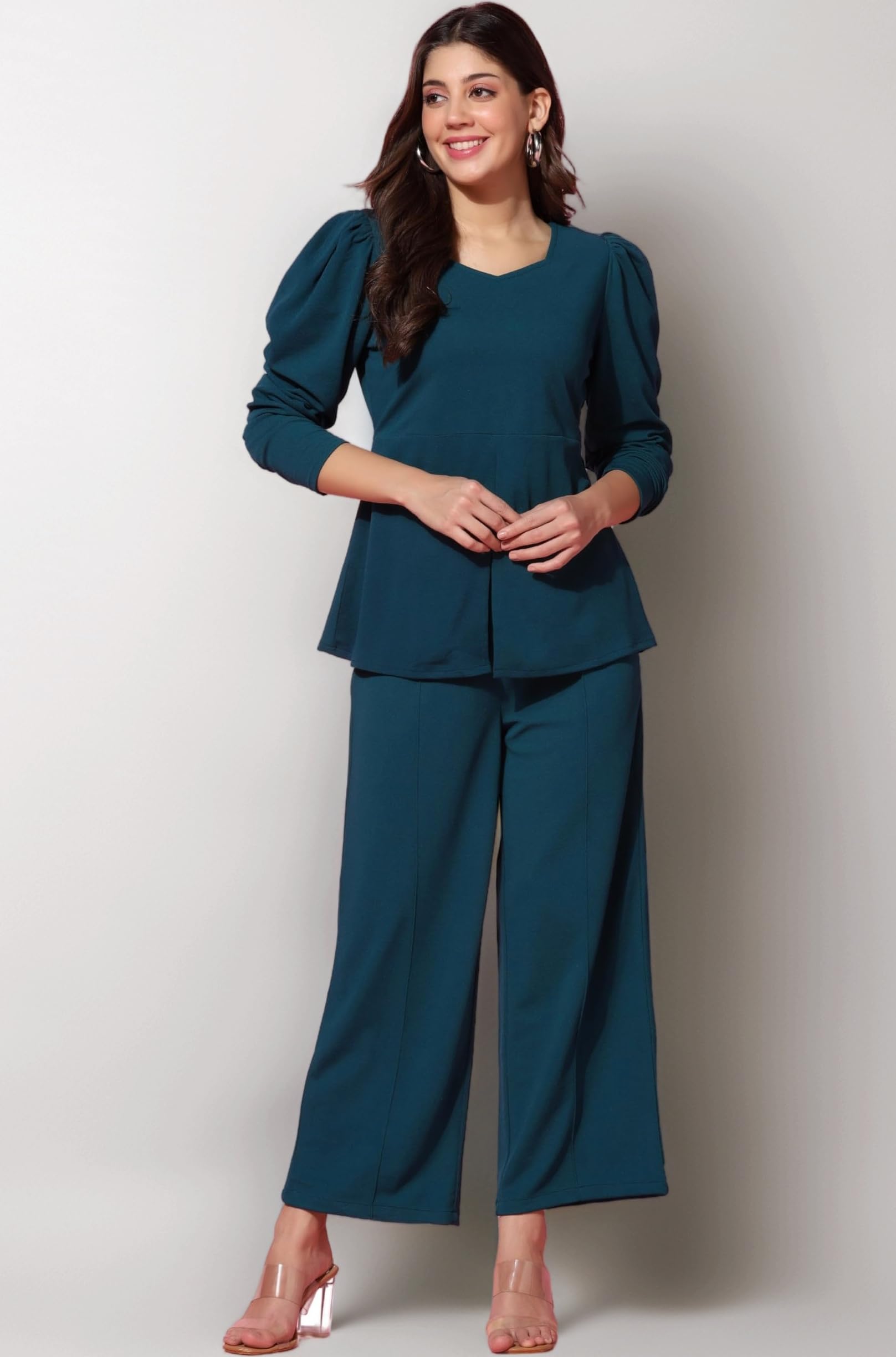 Leriya Fashion Co-ord Set for Women Stylish Lycra Cotton | Western Summer Dress for Woman | Trendy Summer Casual Travel Outfit | A Line Dresses for Women | Western Stylish Midi Party Dress Outfits