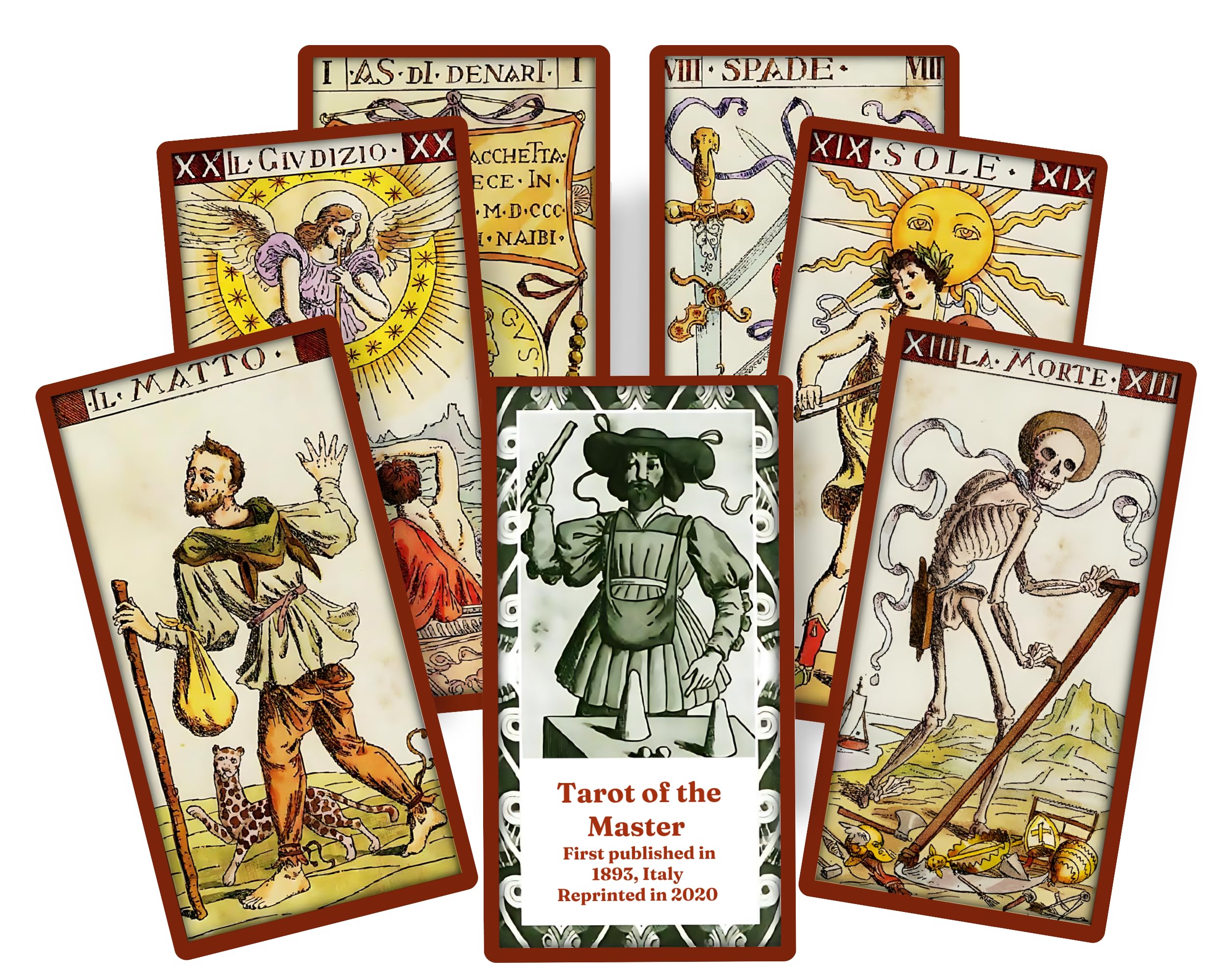 Tarot of The Master – Classic 1893 Italian Tarot Deck Reprint