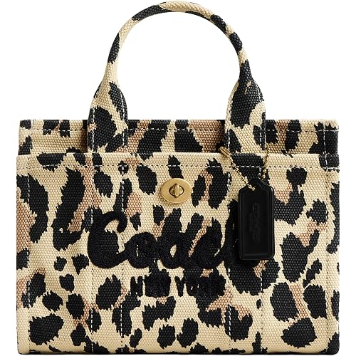 Coach Women's Leopard Cargo Tote 20