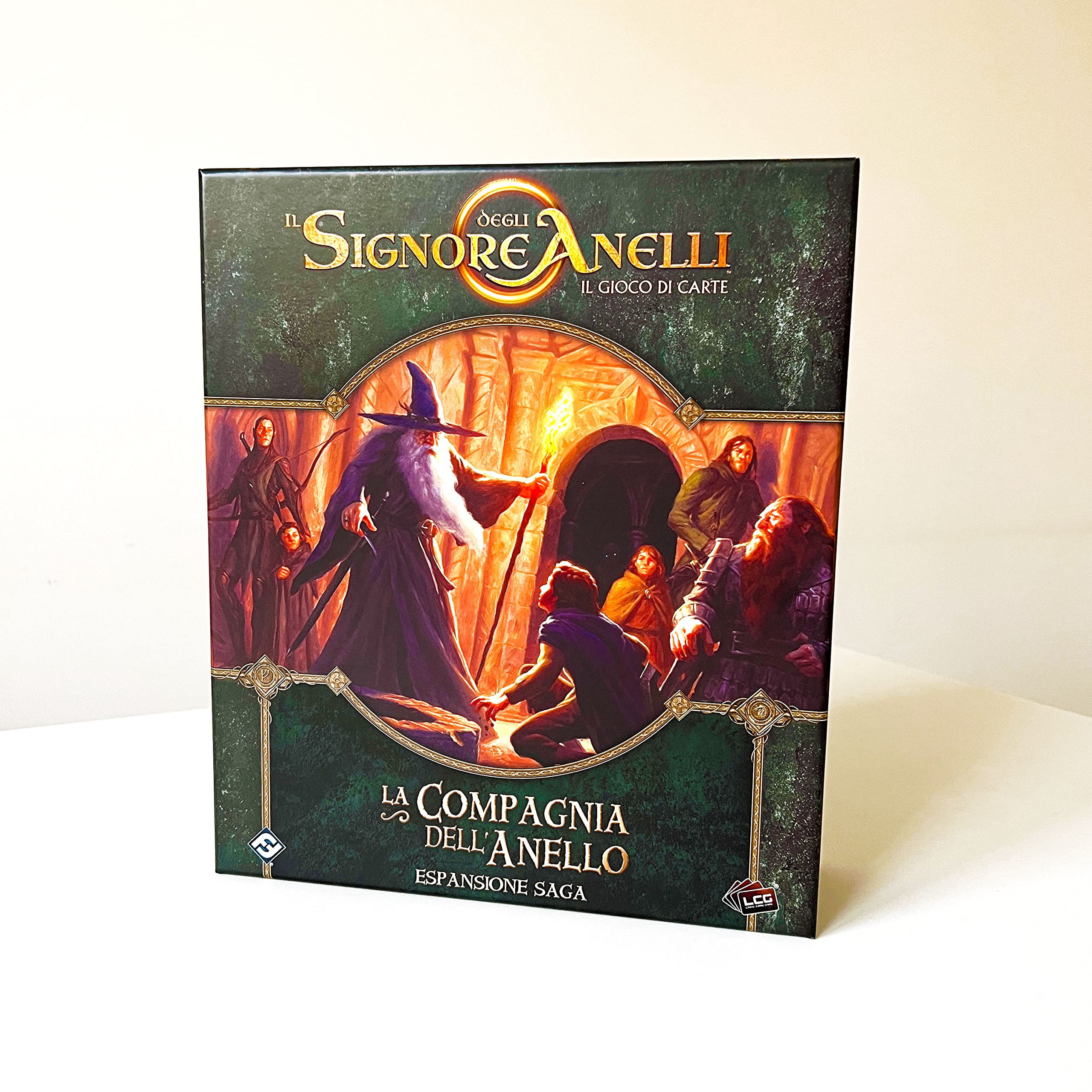 Asmodee - Il Signore degli Anelli, Il Gioco di Carte: Elfi di Lórien, Mazzo Precostruito, Edizione in Italiano, 10713
