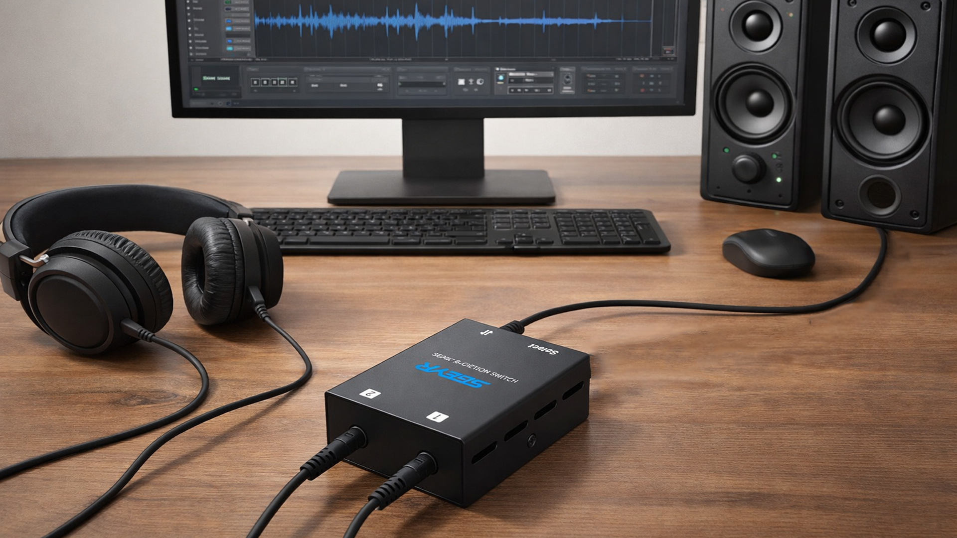 Amazon.com: Audio Switch 3.5mm Bi-Direction Switch, Stereo Audio
