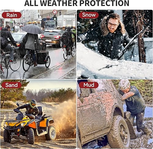 Miniatura 8 de YITAMOTOR Juego de alfombrillas para Chevrolet Equinox 2018-2024, ajuste personalizado, juego de forro de carga delantero y segundo asiento,