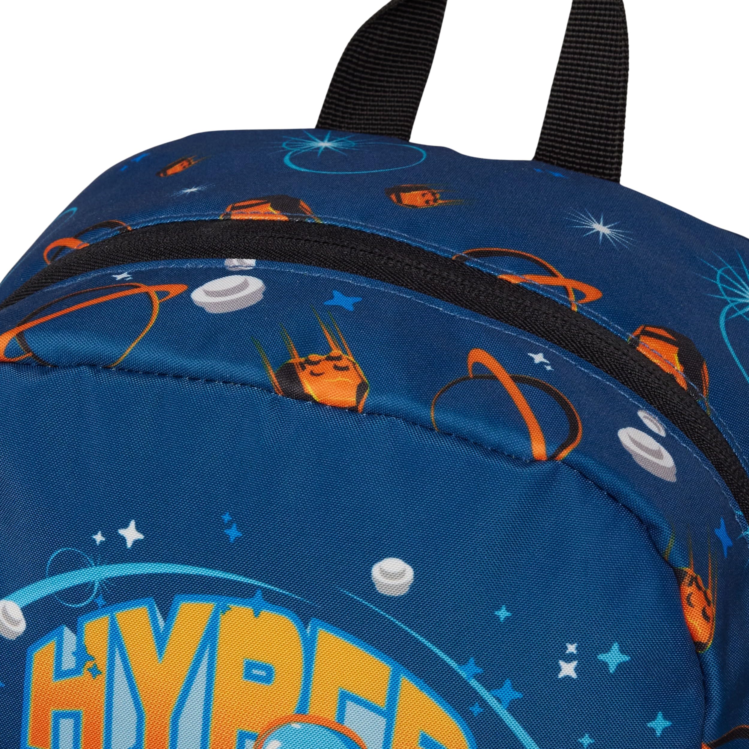 SKANDO BAGS Mochila de guardería LEGO, City, Hyperspace: bolsillo ligero con correas ajustables, etiqueta para nombre, bolsillo lateral de malla y reflectores en todos los lados.