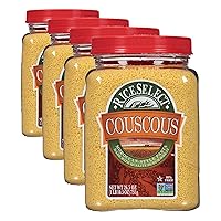 Vista 7 de RiceSelect Cuscús, pasta de cuscús de trigo estilo marroquí, sin OMG, tarro de 26.5 onzas, (paquete de 1)