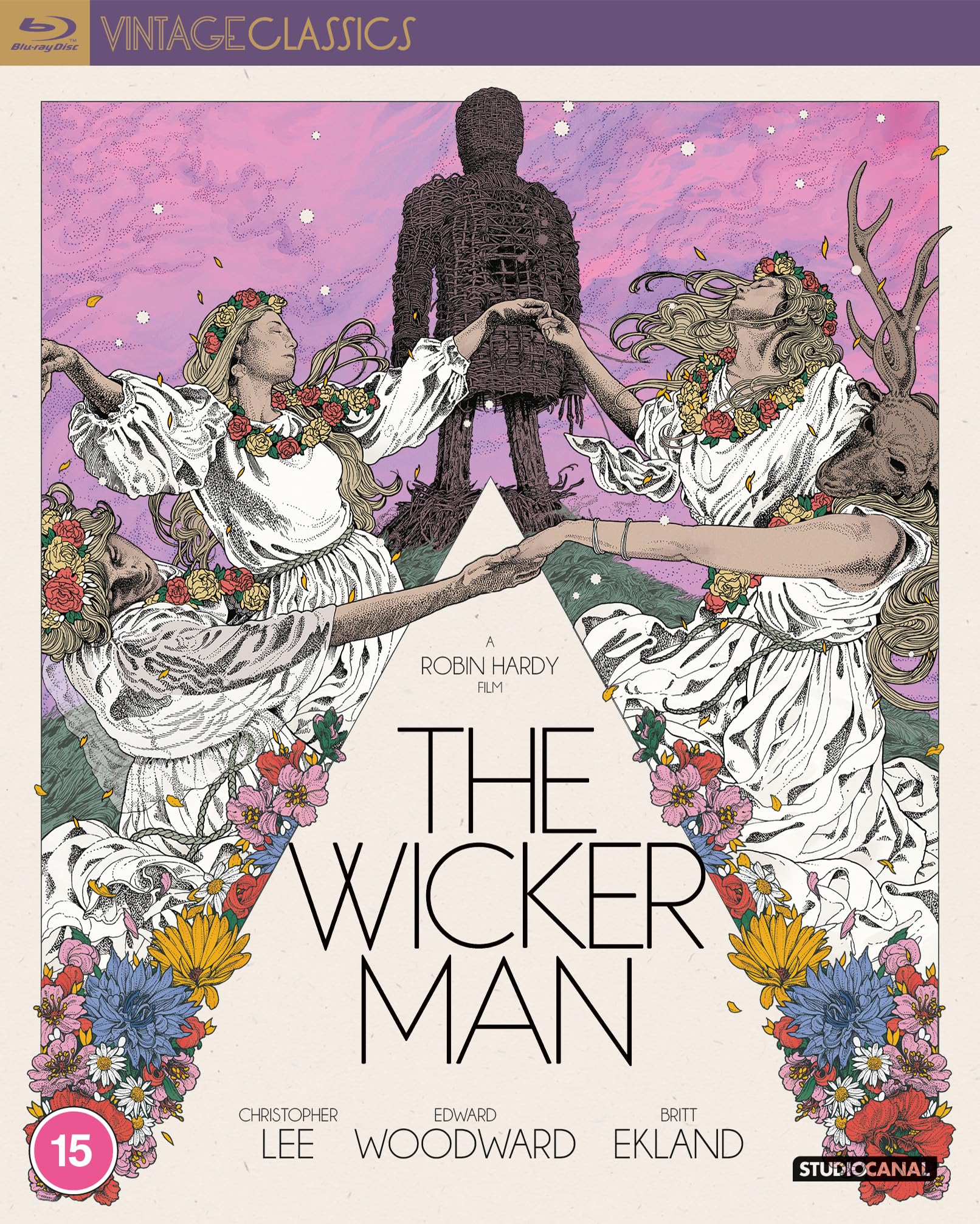 The Wicker Man (50th Anniversary) Vintage Classics [Blu-ray] [Region A & B & C]