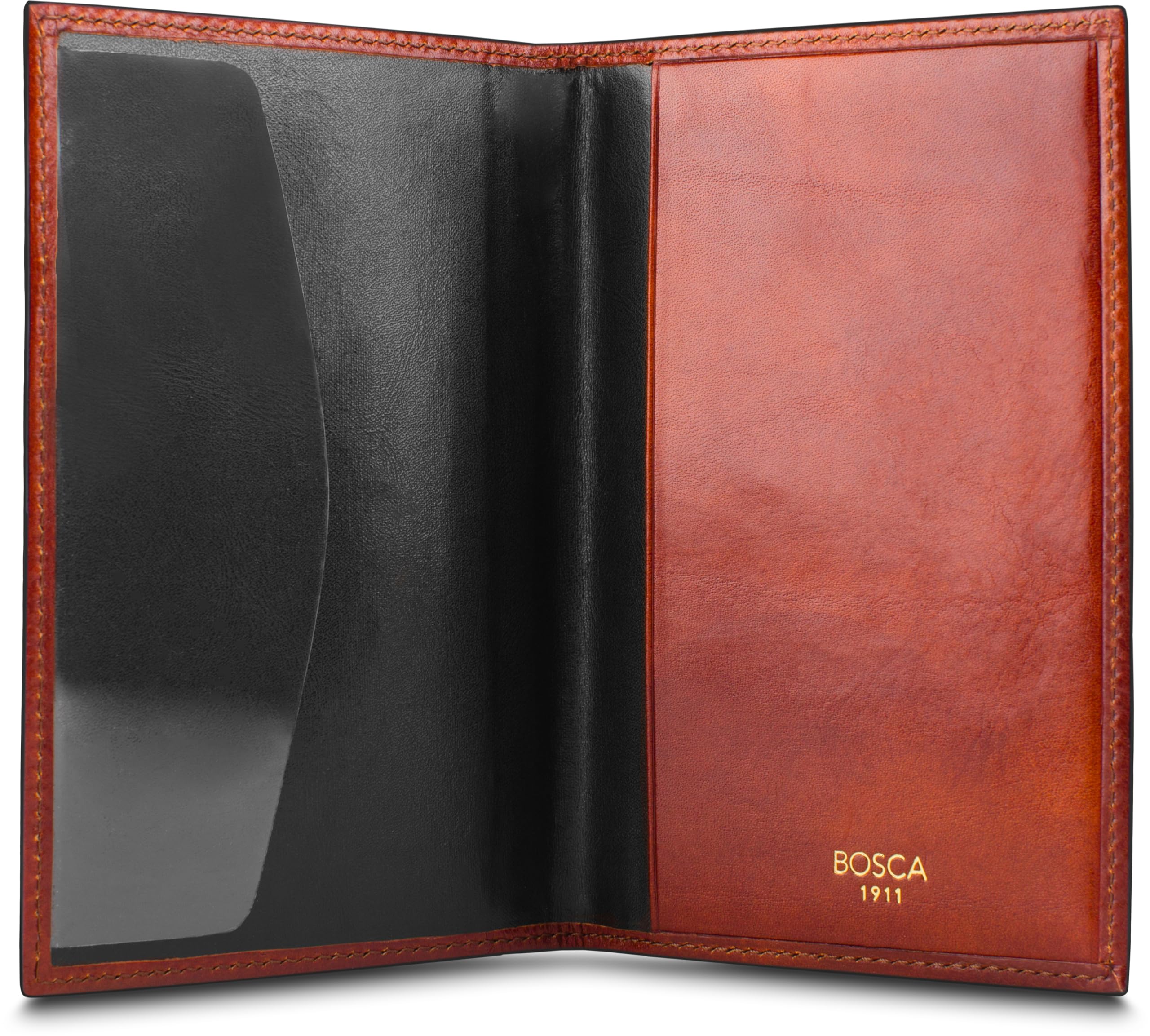 Bosca , Unisex Kinder Unisex-Erwachsene Ausweistasche cognac