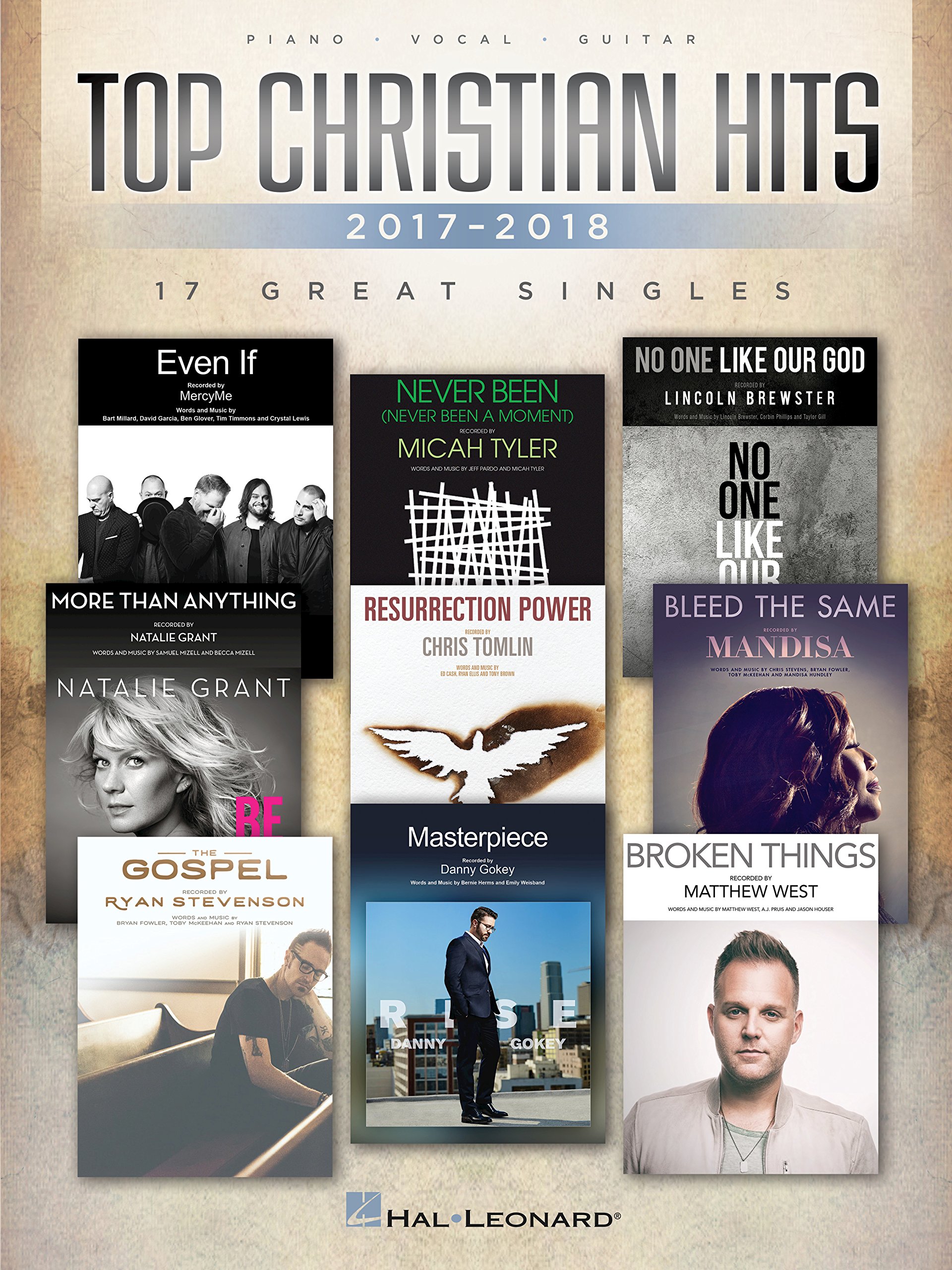 Top Christian Hits of 2017-2018 le cadeau idéal pour musicien chrétien